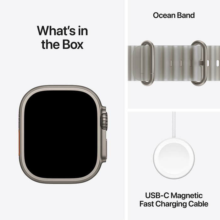 [PRE-ORDER] Apple Watch Ultra 4 GPS + Cellular Titanium Case Ocean Band (Late 2026)
