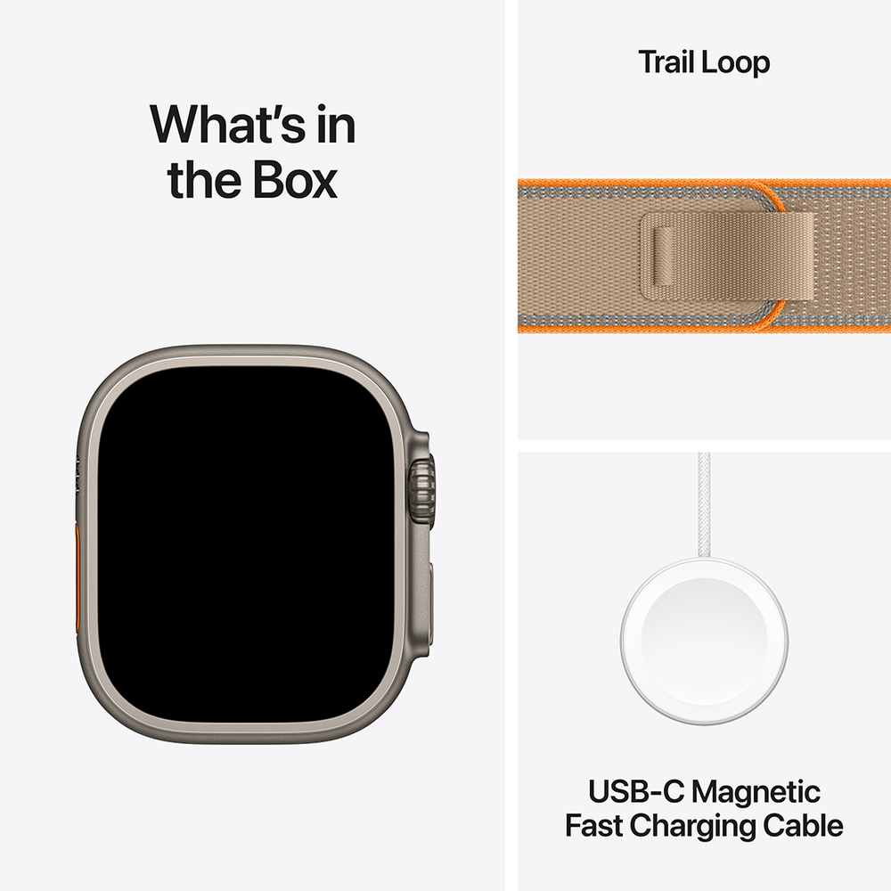 Apple Watch Ultra 4 GPS + Cellular Titanium Case Trail Loop (Late 2026)