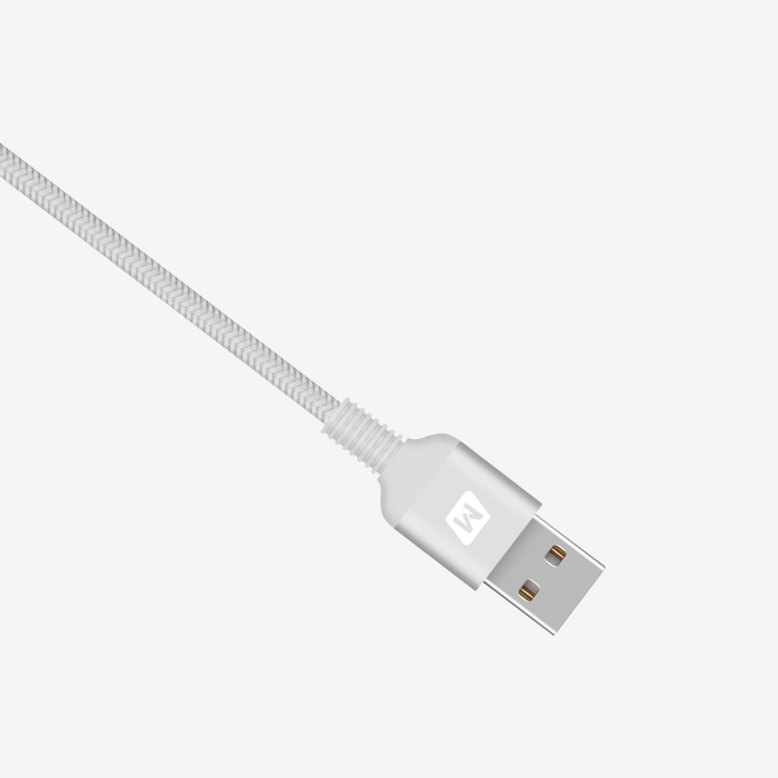 Elite Link USB-A to Lightning Cable 1.2M - Silver