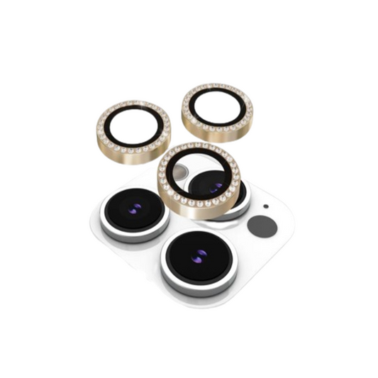 Aluminum Ring Lens for iPhone 15 Series - Gold
