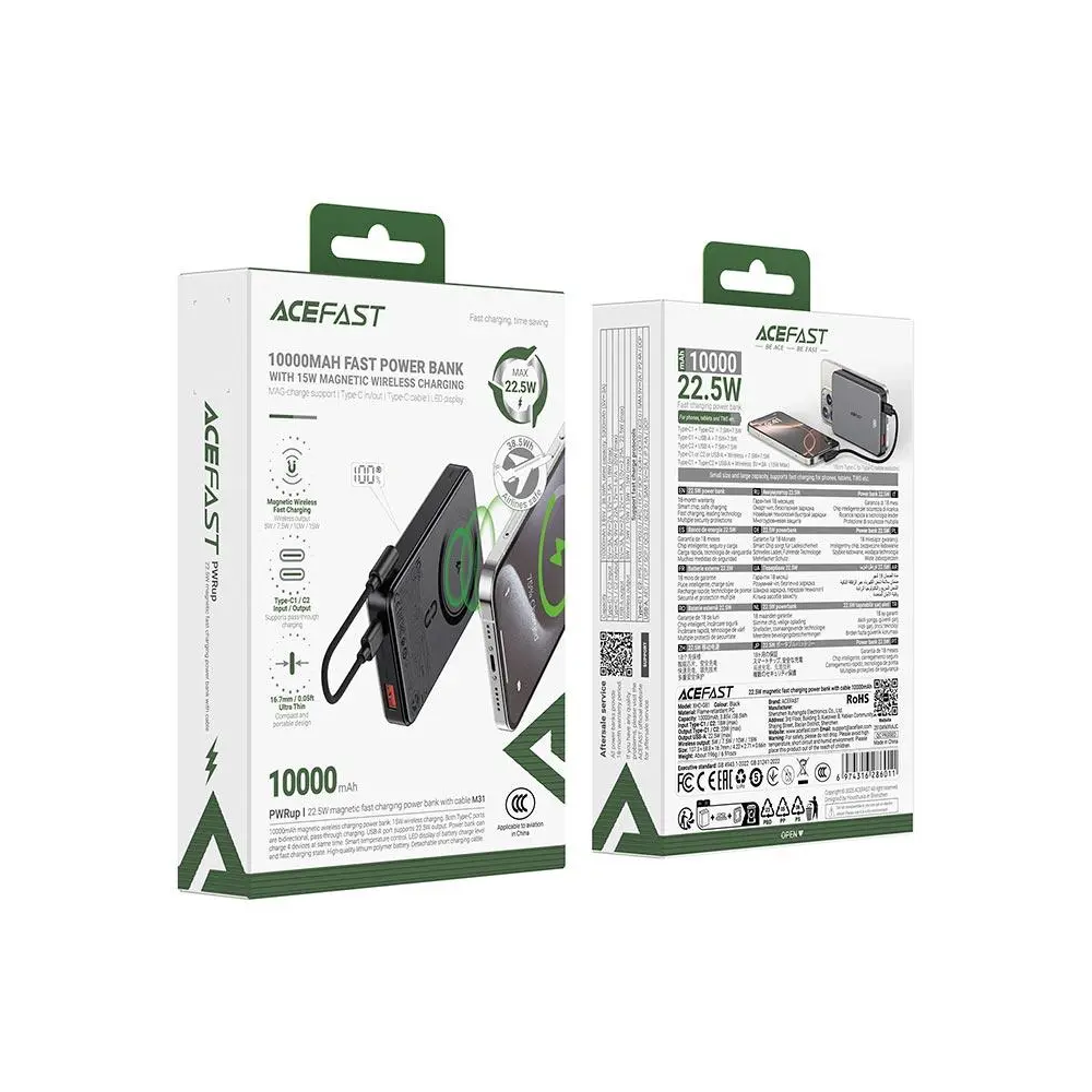 PWRup M31 Wireless Powerbank 10000mAh