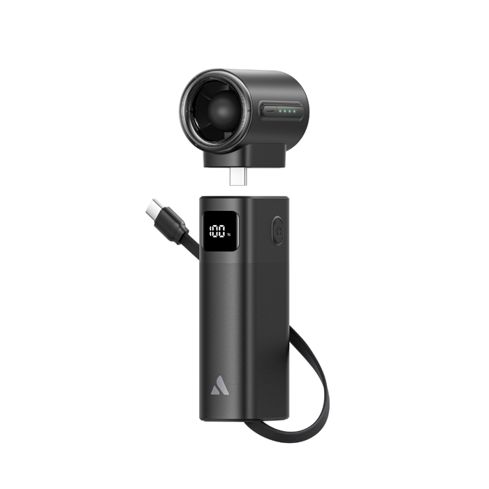 Air Mate Long-Lasting Fan Set 5000mAh