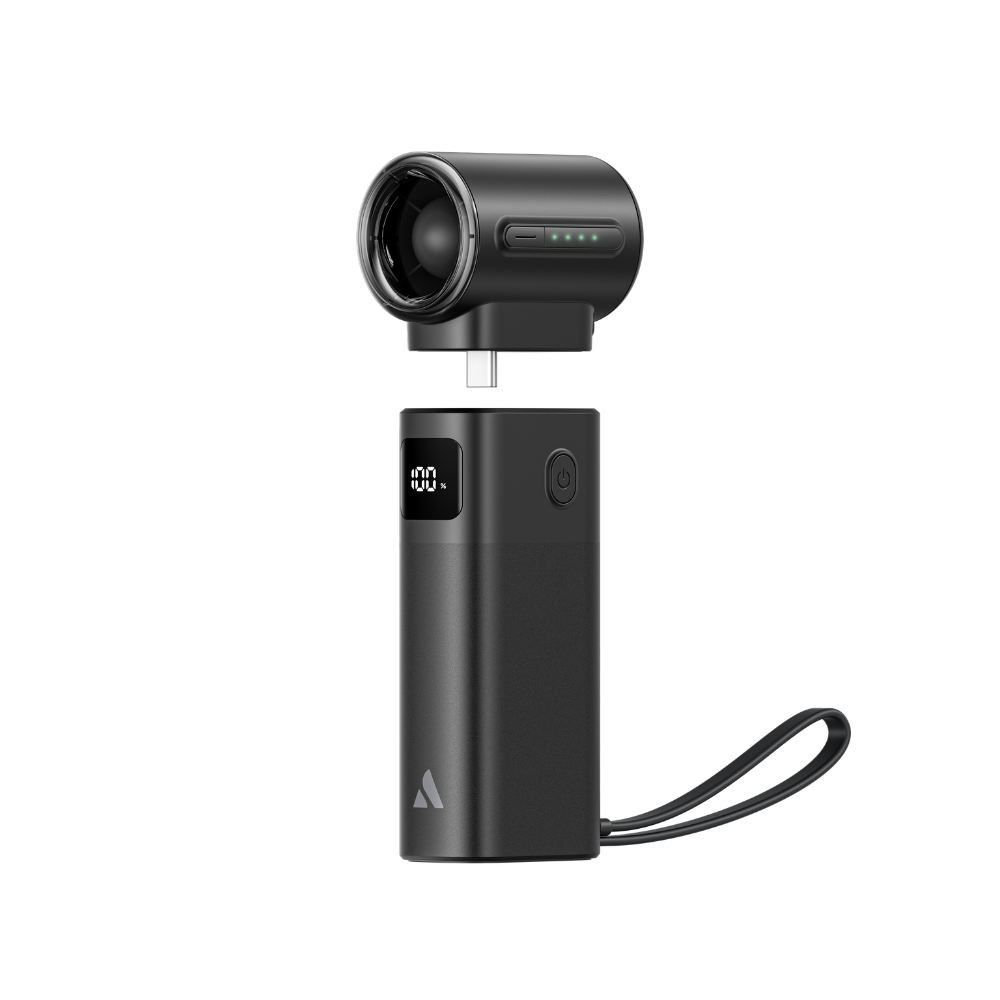 Air Mate Long-Lasting Fan Set 5000mAh