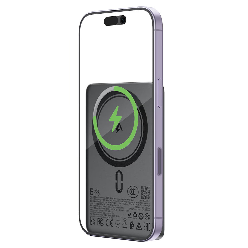 PWRUP M35 Wireless CCC with Cable PD22.5W 5000mAh
