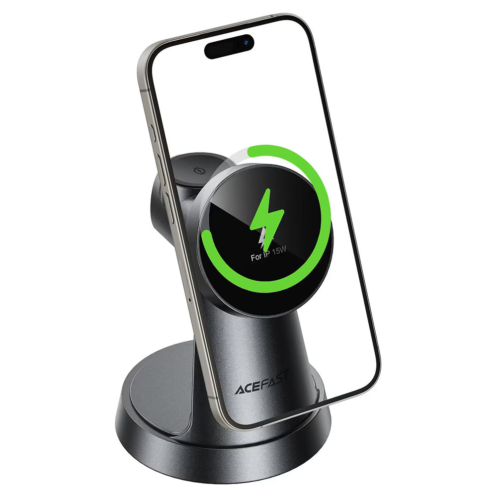 Aircharge E48 Wireless Desktop Stand 3 in 1 15W
