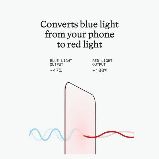 Red Light Converter Glass for iPhone Duo