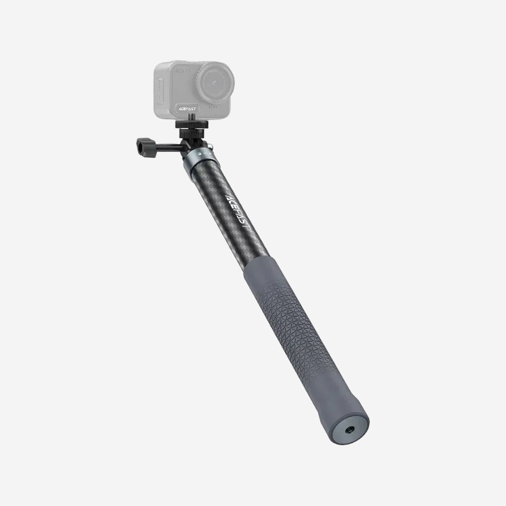 E38 Carbon Fiber Selfie Stick 1.2M - Black