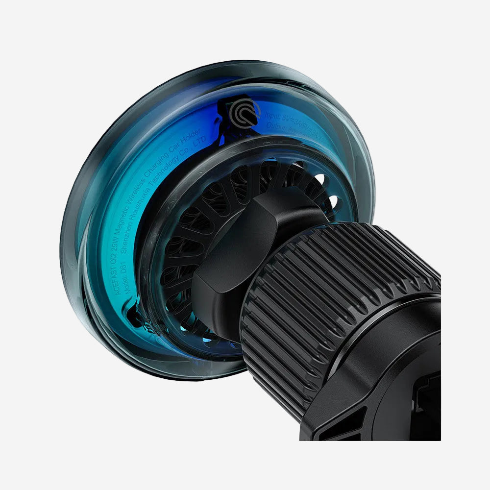 D61 Fast Qi2 Wireless Charger Magnetic Car Holder