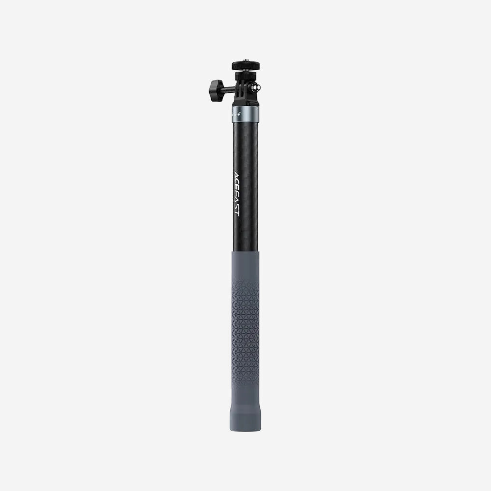 E38 Carbon Fiber Selfie Stick 1.2M - Black