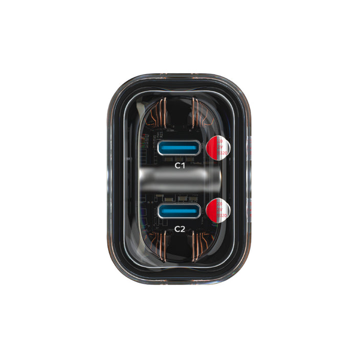 1-Charge Flow 2-Port 35W GaN Charger USB-C