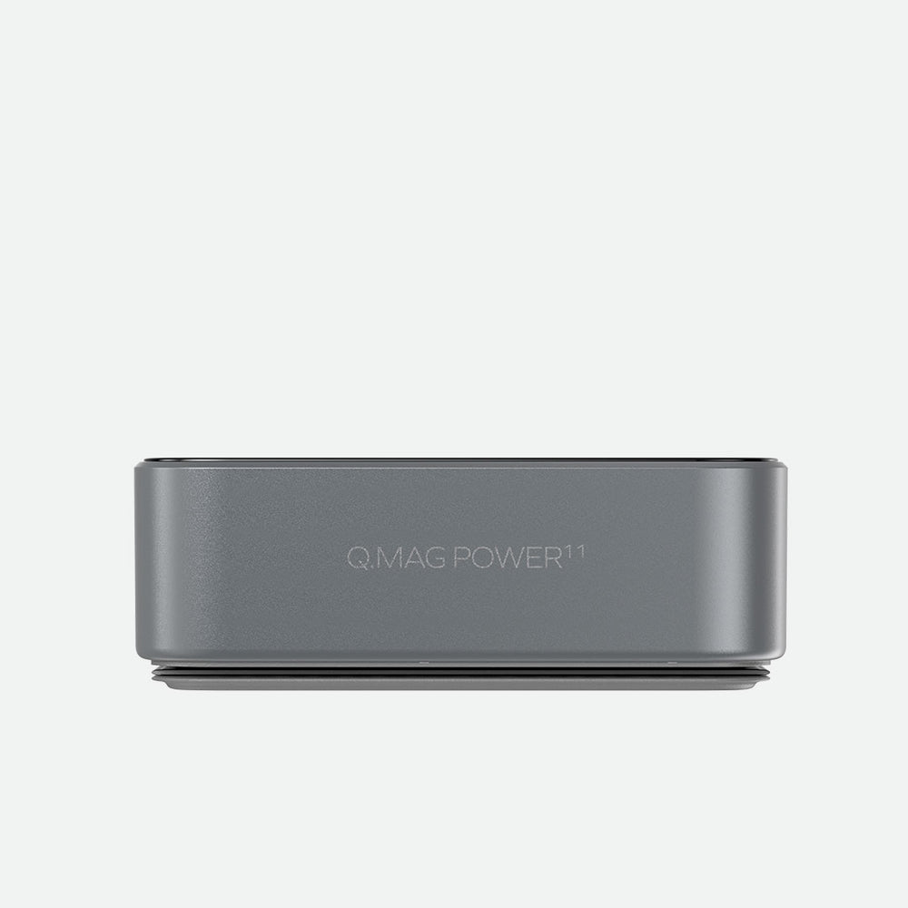 Q.Mag Power 11 Magnetic Wireless Charging Power Bank 10000mAh - Space Grey