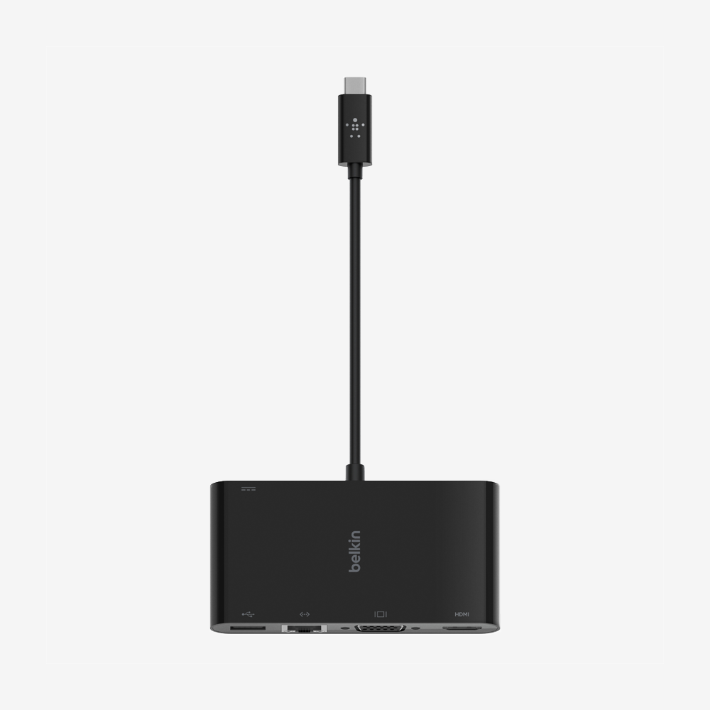 USB-C Multimedia + Charge Adapter 100W