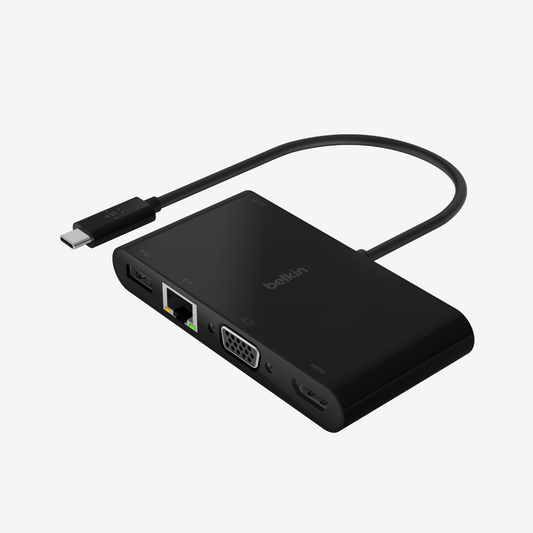 USB-C Multimedia + Charge Adapter 100W