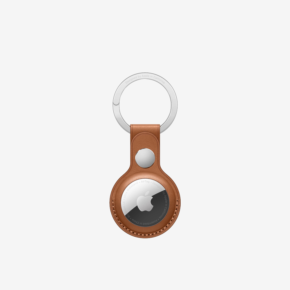 AirTag Leather Key Ring