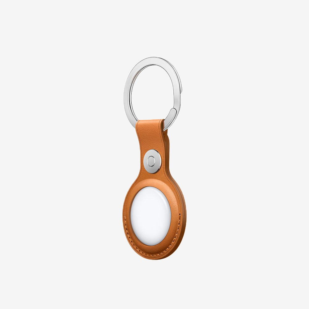 AirTag Leather Key Ring