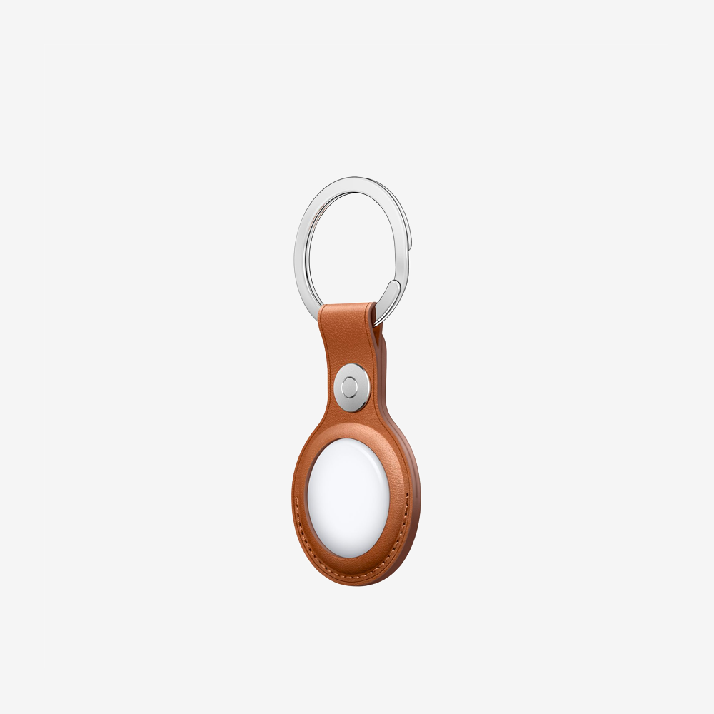 AirTag Leather Key Ring