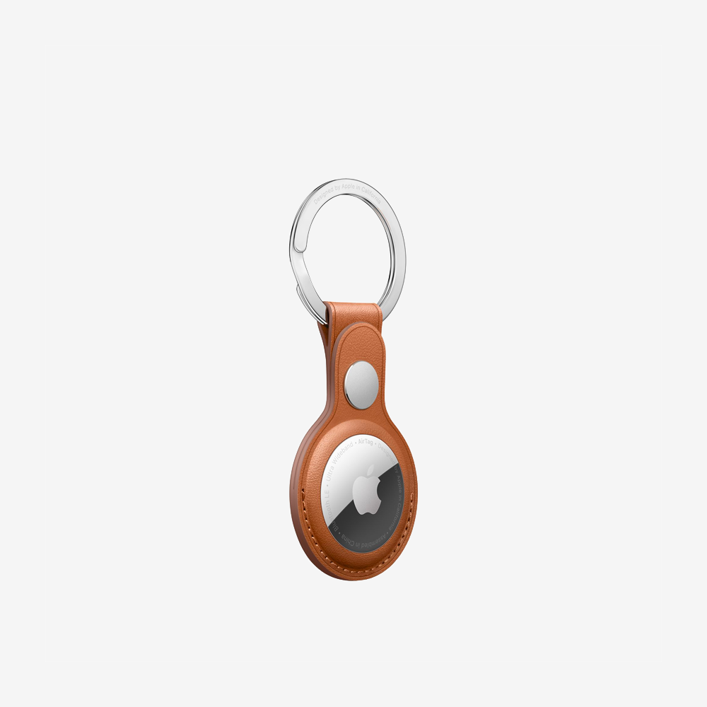 AirTag Leather Key Ring