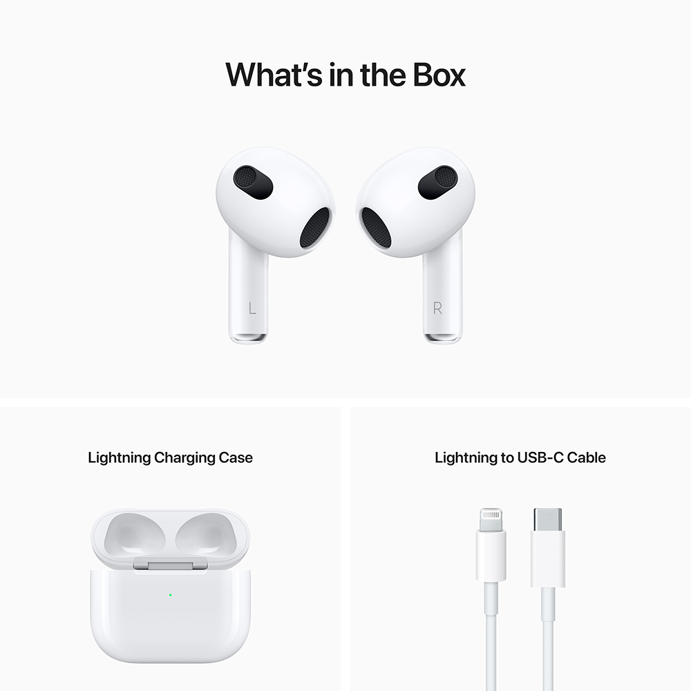 AirPods 3rd Gen with Lightning Charging Case