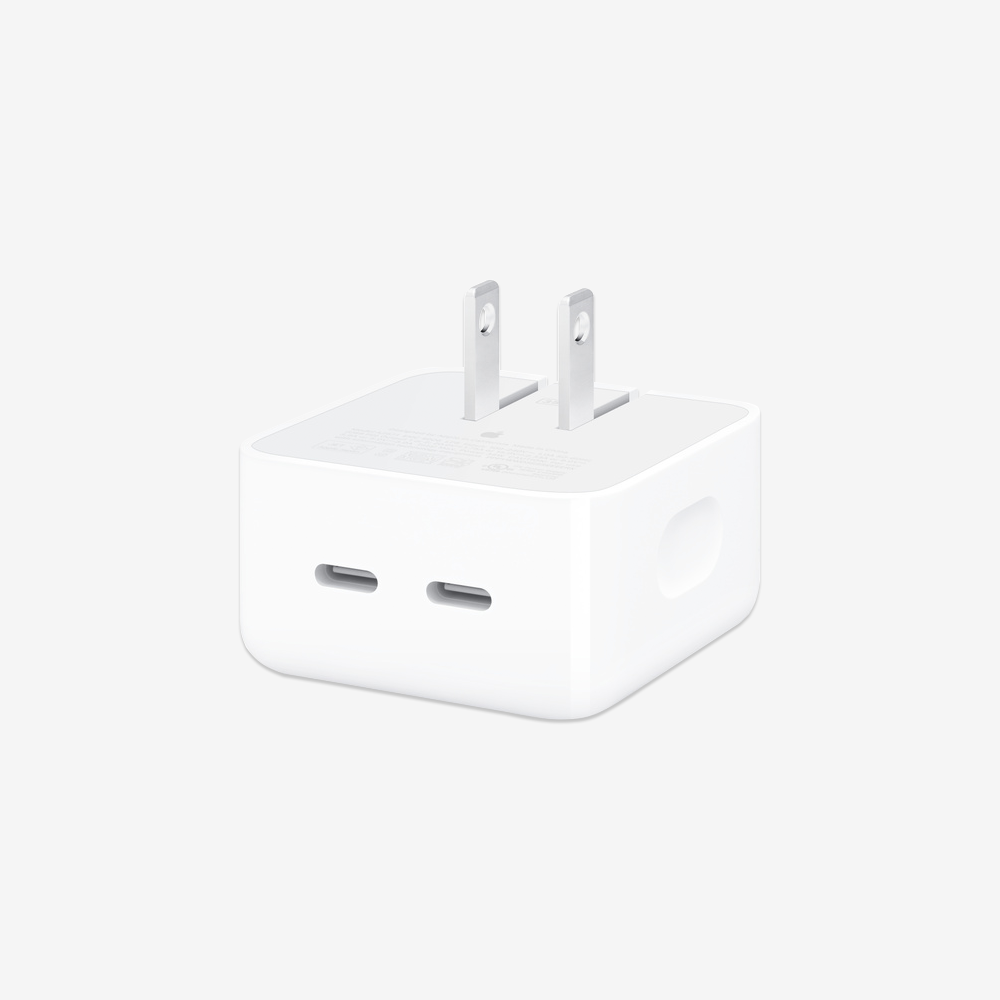 35W Dual USB-C Port Compact Power Adapter