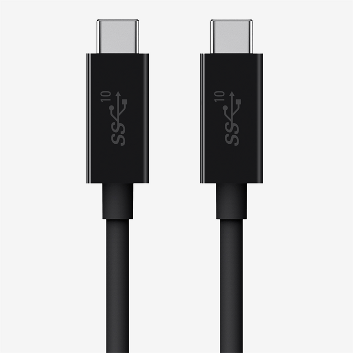 3.1 USB-C™ to USB-C Cable 100w - 1m Black