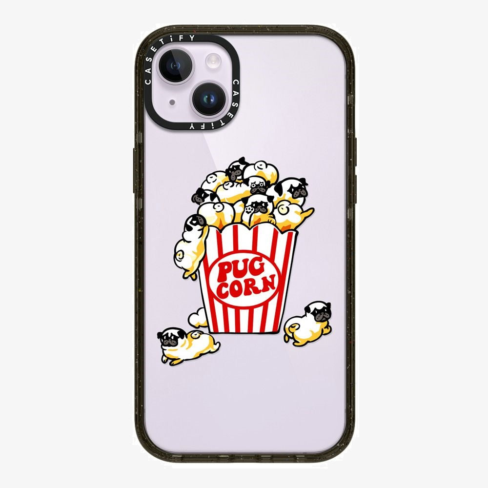 Impact Case MagSafe Animal for iPhone 14 Series - Pug Corn