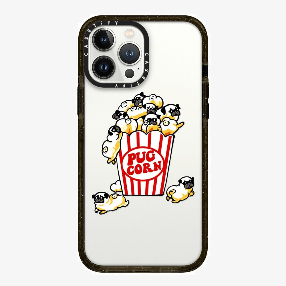 Impact Case MagSafe Animal for iPhone 14 Series - Pug Corn