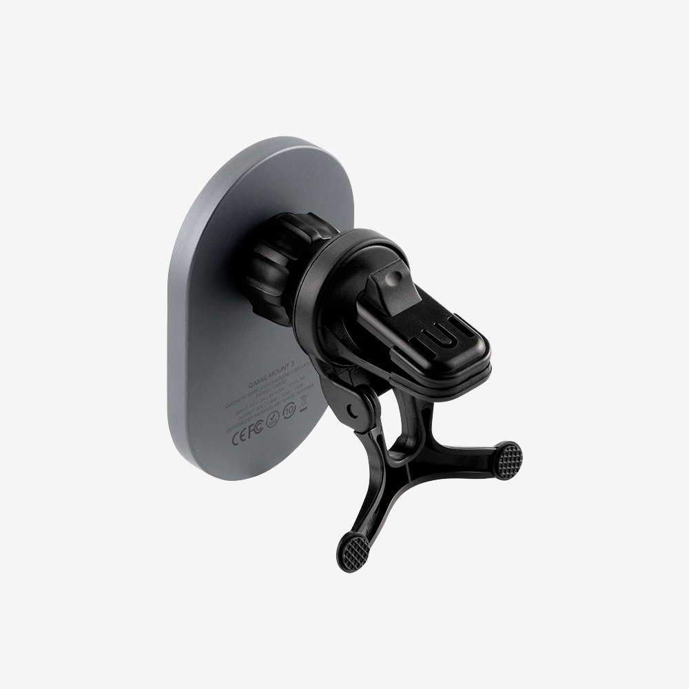 Q.Mag Mount 3 15W Magnetic Wireless Charging Car Mount