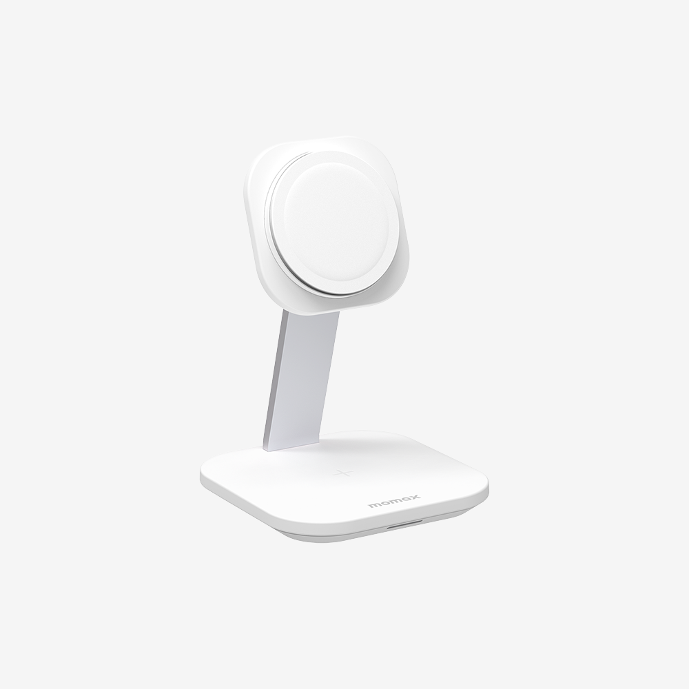 Q.Mag Pro 2 2-in-1 MagSafe Wireless Charging Stand - White