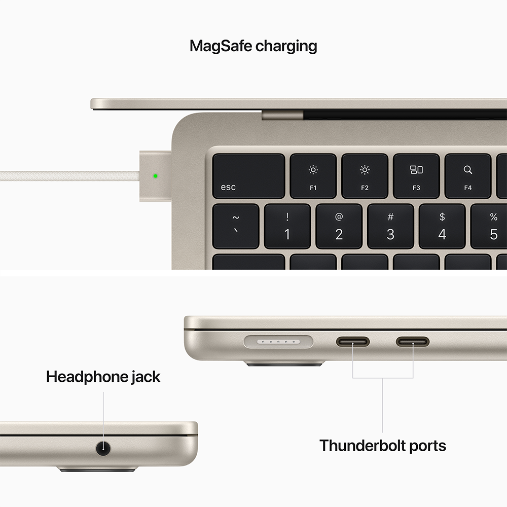 MacBook Air 13-inch M2 Chip 8-Core CPU 8-Core GPU 8GB - 256GB