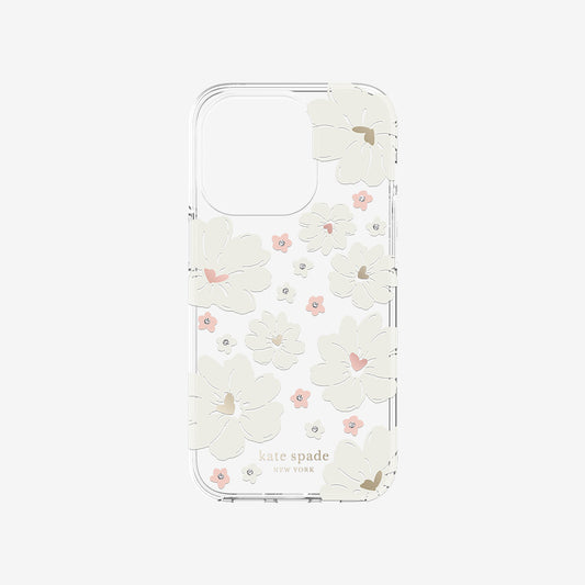 Protective Hardshell Floral Case for iPhone 14 Series - Classic Peony