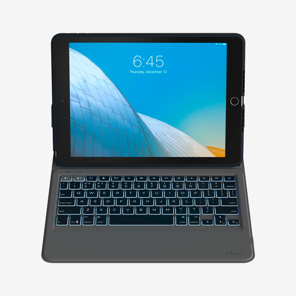 Rugged Messenger Keyboard and Case for Apple iPad