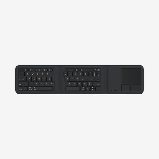Tri-Folding Keyboard with TouchPad